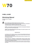 New Holland W70 Wheeled Loader Service Repair Manual PDF Download