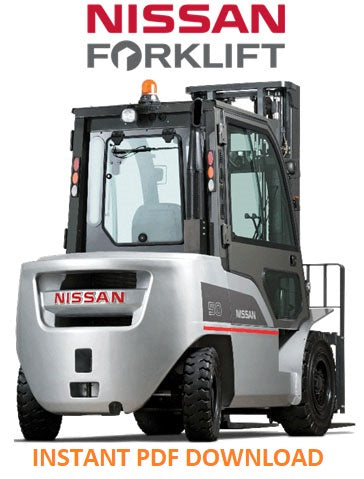 Nissan Forklift P Series ALL Models Low Lifter PDF Download Service Repair Manual