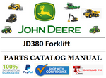 PC1435 PARTS CATALOG MANUAL - JOHN DEERE JD380 Forklift Official PDF Download