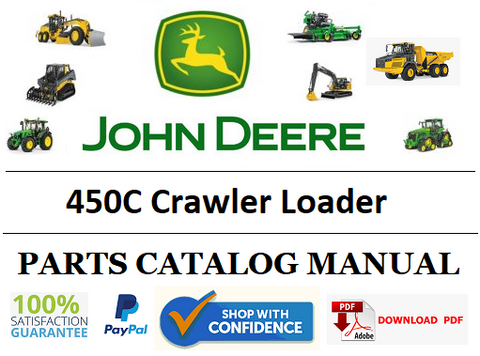 PC1443 PARTS CATALOG MANUAL - JOHN DEERE 450C Crawler Loader BEST PDF