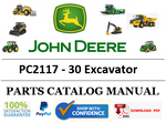 PC2117 PARTS CATALOG MANUAL - JOHN DEERE 30 Excavator BEST PDF