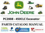 PC2888 PARTS CATALOG MANUAL - JOHN DEERE 450CLC Excavator BEST PDF