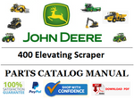 PC686 PARTS CATALOG MANUAL - JOHN DEERE 400 Elevating Scraper Official PDF Download