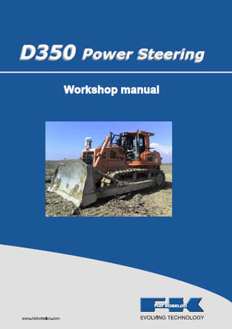 Fiat Kobelco D350 Power Steering Crawler Dozer Best PDF Workshop Manual