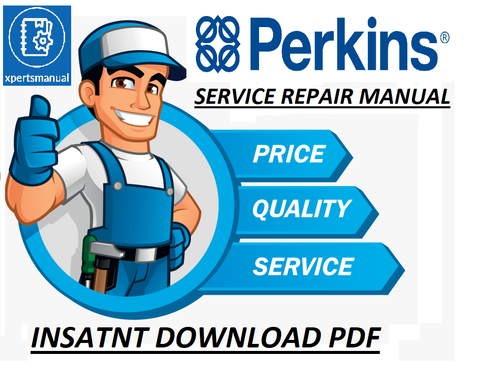 Perkins 1204E-E44TA 1204E-E44TTA Industrial Engines Service Repair Manual PDF Download