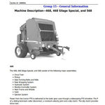 TM1035 SERVICE REPAIR TECHNICAL MANUAL - JOHN DEERE 468, 468 SILAGE SPECIAL & 568 ROUND BALERS DOWNLOAD