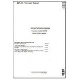 TM10417 SERVICE REPAIR TECHNICAL MANUAL - JOHN DEERE 2154D PROCESSOR DOWNLOAD