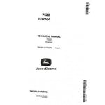 TM1053 SERVICE REPAIR TECHNICAL MANUAL - JOHN DEERE 7520 (4WD) ARTICULATED TRACTORS DOWNLOAD