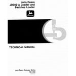 TM1090 SERVICE REPAIR TECHNICAL MANUAL - JOHN DEERE 302A UTILITY CONSTRUCTION TRACTOR, BACKHOE LOADER DOWNLOAD