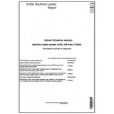 TM13296X19 SERVICE REPAIR TECHNICAL MANUAL - JOHN DEERE 310SL BACKHOE LOADER (SN: 273920-) DOWNLOAD