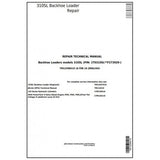 TM13298X19 SERVICE REPAIR TECHNICAL MANUAL - JOHN DEERE 310SL BACKHOE LOADER (PIN. 1T0310SL F273920-) DOWNLOAD