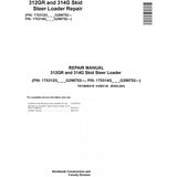 TM13859X19 SERVICE REPAIR TECHNICAL MANUAL - JOHN DEERE 312GR AND 314G SKID STEER LOADER DOWNLOAD