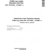 TM14029X19 OPERATION AND TESTS TECHNICAL MANUAL - JOHN DEERE 3156G (SN. F316001-) LOG LOADER DOWNLOAD