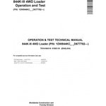 TM14160X19 OPERATION AND TESTS TECHNICAL MANUAL - JOHN DEERE 844K-III 4WD LOADER (SN. D677782-) DOWNLOAD