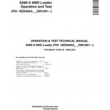 TM14198X19 OPERATION AND TESTS TECHNICAL MANUAL - JOHN DEERE 544K-II 4WD LOADER (SN. D001001-) DOWNLOAD