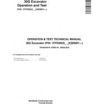 TM14234X19 DIAGNOSTIC OPERATION AND TESTS SERVICE MANUAL - JOHN DEERE 30G EXCAVATOR DOWNLOAD