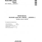 TM14284X19 SERVICE REPAIR TECHNICAL MANUAL - JOHN DEERE WL56 4WD LOADER (SN. D000001-) DOWNLOAD