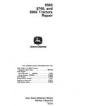 TM1433 SERVICE REPAIR TECHNICAL MANUAL - JOHN DEERE 8560, 8760, 8960 4WD ARTICULATED TRACTORS DOWNLOAD