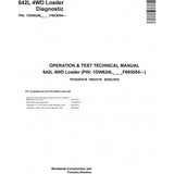 TM14343X19 DIAGNOSTIC OPERATION AND TESTS SERVICE MANUAL - JOHN DEERE 624L 4WD LOADER DOWNLOAD