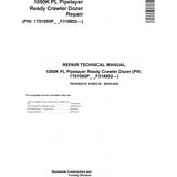 TM14352X19 SERVICE REPAIR TECHNICAL MANUAL - JOHN DEERE 1050K PL (SN.F318802-) PIPELAYER READY CRAWLER DOZER DOWNLOAD