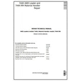 TM1603 SERVICE REPAIR TECHNICAL MANUAL - JOHN DEERE 744H 4WD LOADER AND 744H MH MATERIAL HANDLER DOWNLOAD