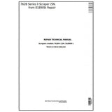 TM1674 SERVICE REPAIR TECHNICAL MANUAL - JOHN DEERE 762B SERIES II SCRAPER (SN. 818909-) DOWNLOAD