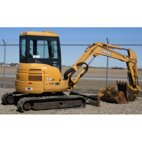 TM1818 SERVICE REPAIR TECHNICAL MANUAL - JOHN DEERE 50ZTS COMPACT EXCAVATOR DOWNLOAD