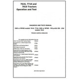 TM2030 DIAGNOSIS AND TESTS SERVICE MANUAL - JOHN DEERE 7610, 7710 AND 7810 USA TRACTORS DOWNLOAD