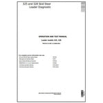 TM2191 DIAGNOSTIC OPERATION AND TESTS SERVICE MANUAL - JOHN DEERE 325, 328 SKID STEER LOADER DOWNLOAD