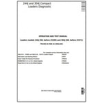 TM2206 DIAGNOSTIC OPERATION AND TESTS SERVICE MANUAL - JOHN DEERE 244J (SN:-23289), 304J (SN:-23371) COMPACT LOADER DOWNLOAD