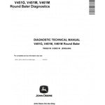 TM302119 DIAGNOSTIC TECHNICAL MANUAL - JOHN DEERE V451G, V451M, V461M ROUND BALER DOWNLOAD
