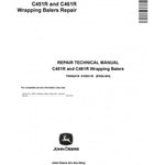 TM302419 SERVICE REPAIR TECHNICAL MANUAL - JOHN DEERE C451R, C461R WRAPPING BALERS DOWNLOAD