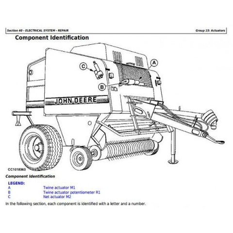 TM3282 DIAGNOSTIC AND REPAIR TECHNICAL MANUAL - JOHN DEERE 565 AND 575 HAY AND FORAGE ROUND BALERS DOWNLOAD