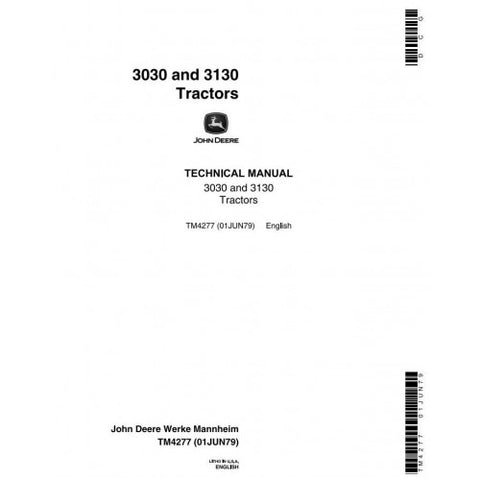 TM4443 SERVICE REPAIR TECHNICAL MANUAL - JOHN DEERE 3050, 3350, 3650 TRACTORS DOWNLOAD