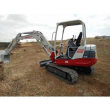 Download Takeuchi TB235 Mini Excavator Service Manual PDF (S/N: 123500004 and up)