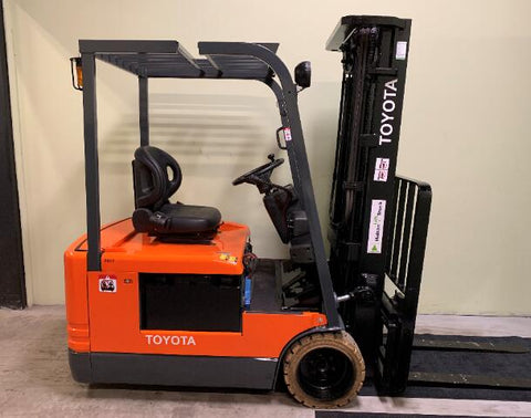 Toyota 5FBE10, 5FBE13, 5FBE15, 5FBE18, 5FBE20 Series Battery Forklift Truck PDF DOWNLOAD Service Repair Manual